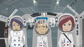 Rammy Space Rocket Vyond Aliens