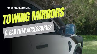 Clearview Towing Mirrors: Dual & Compact Styles for Every Ute | Brixton 4x4 🚙💨