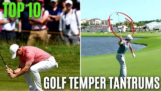 10 Hilarious Golfing TEMPER TANTRUMS | 24GOLF