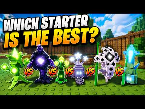 Which Starter Is ACTUALLY The Best? (Garden Tower Defense)