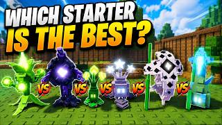 Which Starter Is ACTUALLY The Best? (Garden Tower Defense)