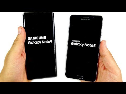 Galaxy Note 9 vs Galaxy Note 5 Speed Test!