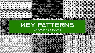 Key Patterns VJ Loops Pack