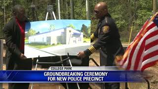 Groundbreaking ceremony for new police precinct