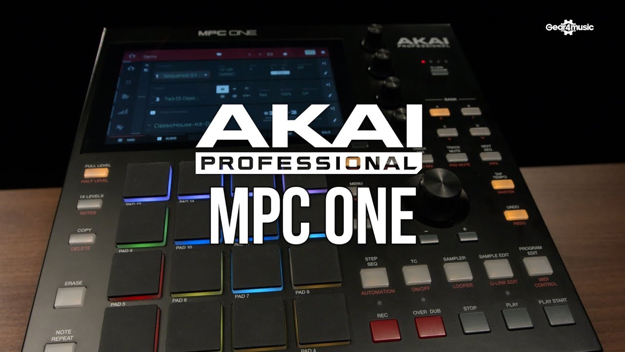 Akai MPC One Standalone Music Production Centre overview | Gear4music  overview - YouTube