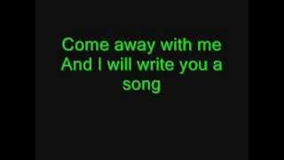 Norah Jones - Come away with me.wmv (lyrics/letras) chords