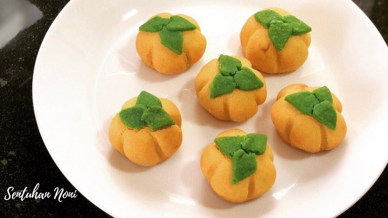 Tart Nenas Berbentuk Labu L Pineapple Tart Pumpkin Shape Youtube