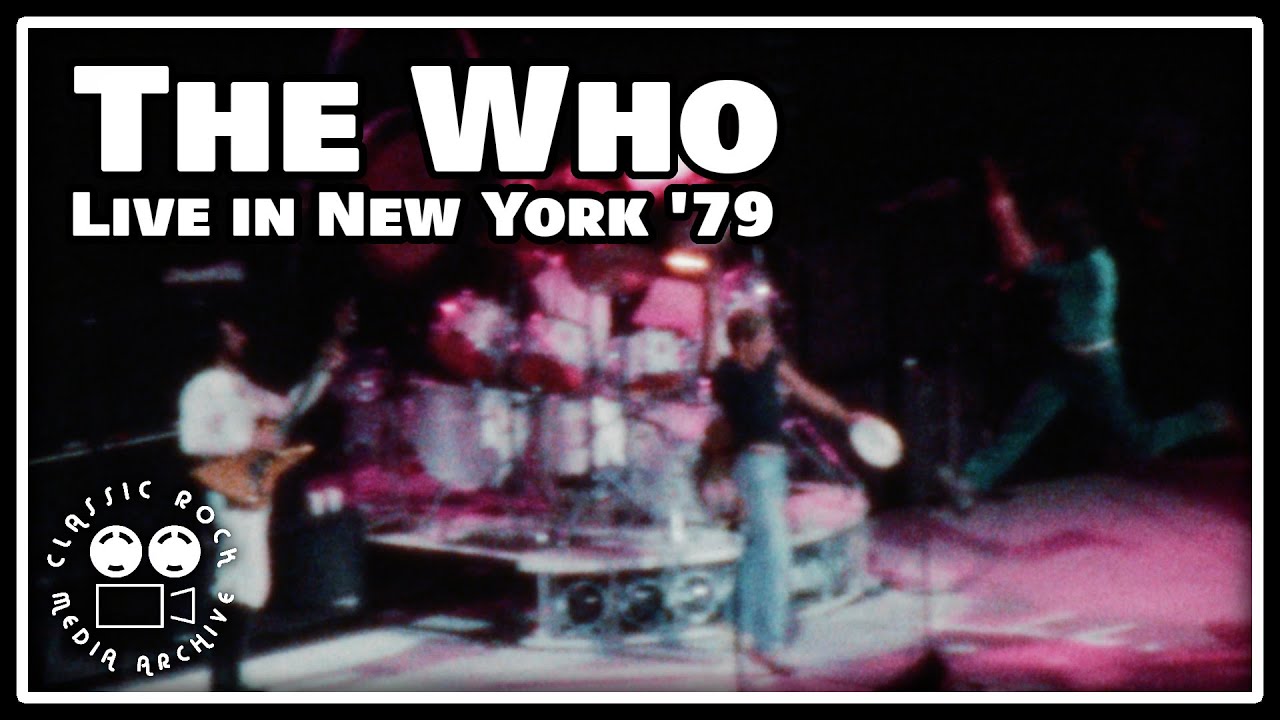 [UNSEEN] The Who - Live in New York, NY (September 13th, 1979) - Super 8 Film