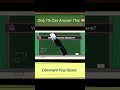 Only 1% Can Answer This 🤯 | GK Quiz Challenge #shorts