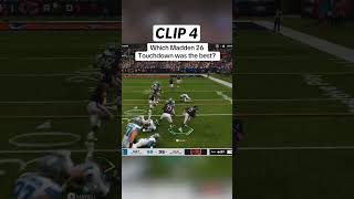 Which Madden 26 Touchdown of the Year was the best? #madden #madden26 #gaming #thegoosetv #shorts