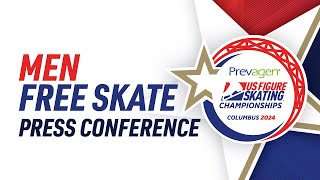 Championship Men s Free Skate - Press Conference 2024 Prevagen U S Figure Skating Championships