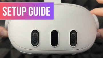Meta Quest 3 VR Headset Setup Manual Guide 2025