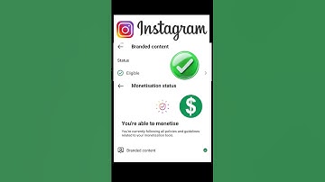Instagram monetization | branded content monetize💲#shorts #short  #trending #instagram #viral #insta