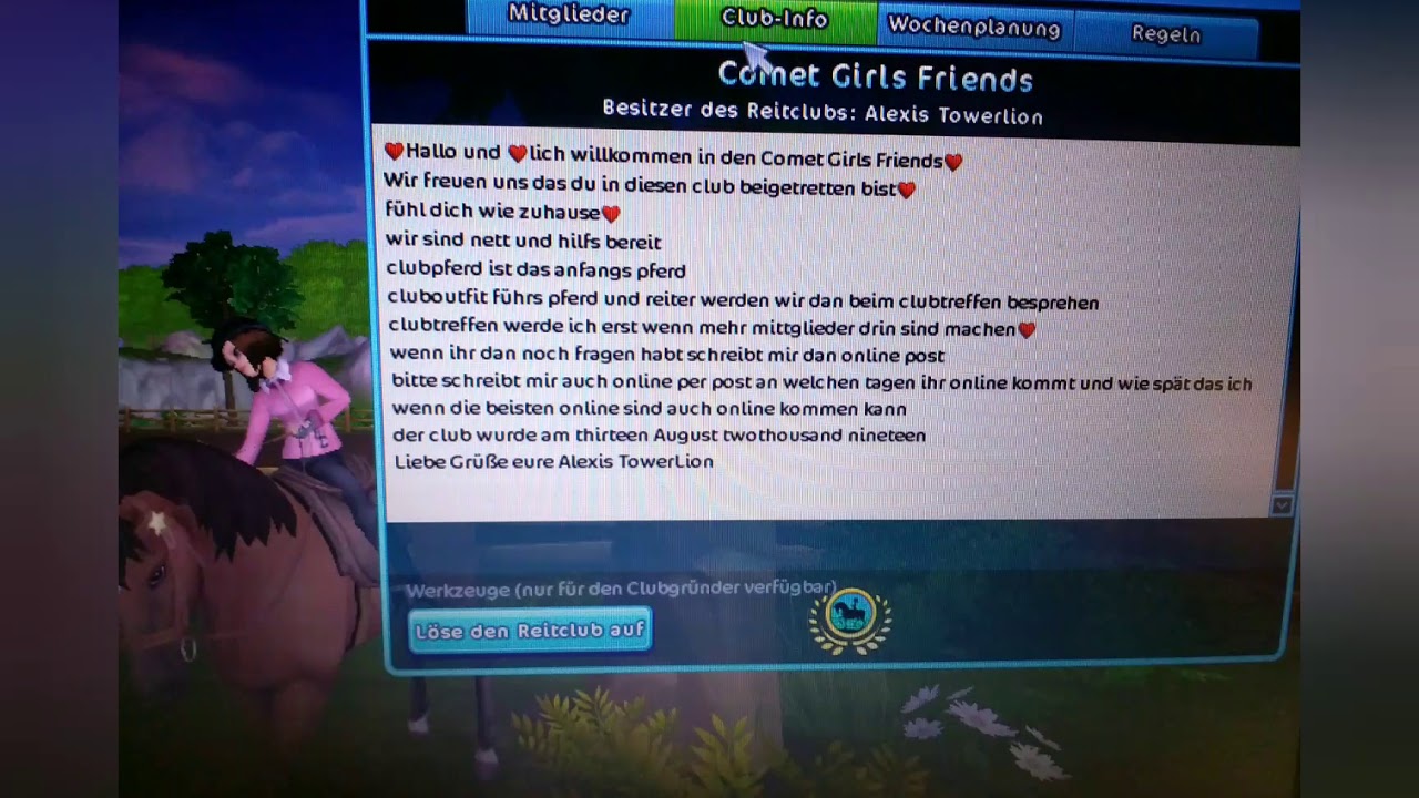 ❤️Für Starstable Spieler die ein Club suchen❤️