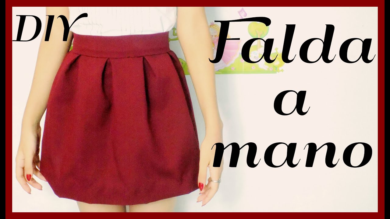 Falda maquina de coser | ♥L.C.M ♥ - YouTube