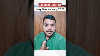 Navy new Vacancy कब आयेगी NDA Best book 2026 #shorts
