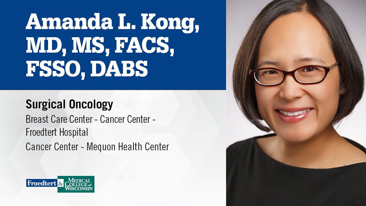 Amanda L Kong Surgical Oncologist Youtube