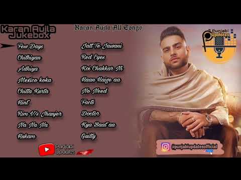 Best of Karan Aujla All songs Non-stop Top Hits | Latest Punjabi Jukebox 2021 Back to Back Playlist