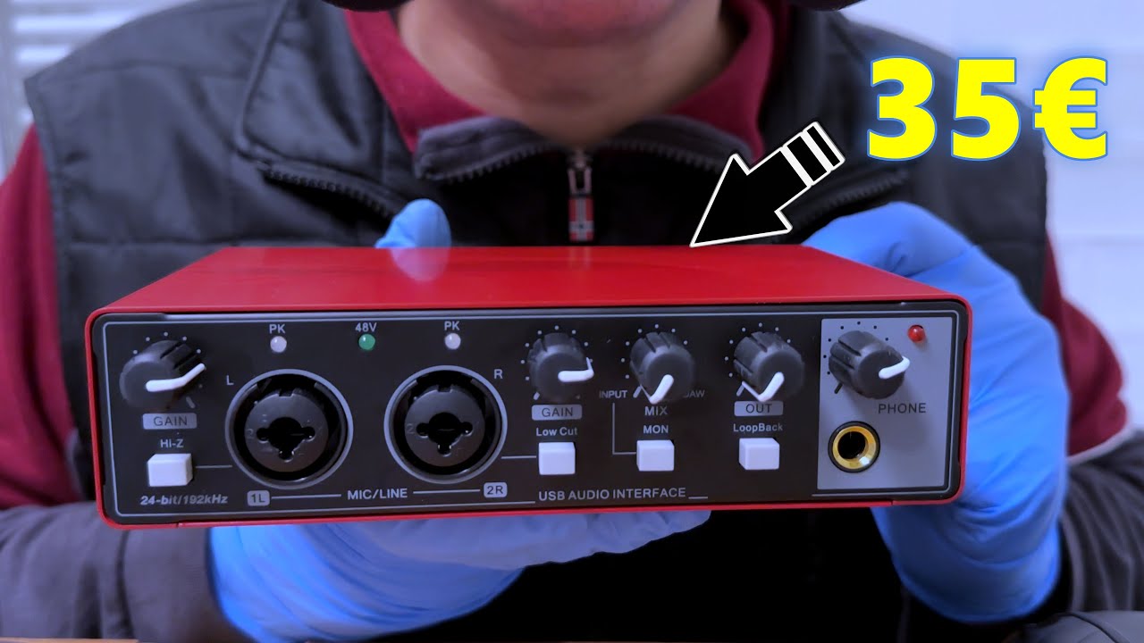 La MIGLIORE SCHEDA AUDIO ECONOMICA TAROCCA, ASMR LO-FI ita, whispering, unboxing, test, review