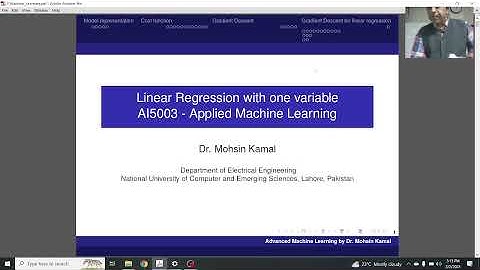 02 - Machine Learning (Model Representation, Linear Regression with single variable)