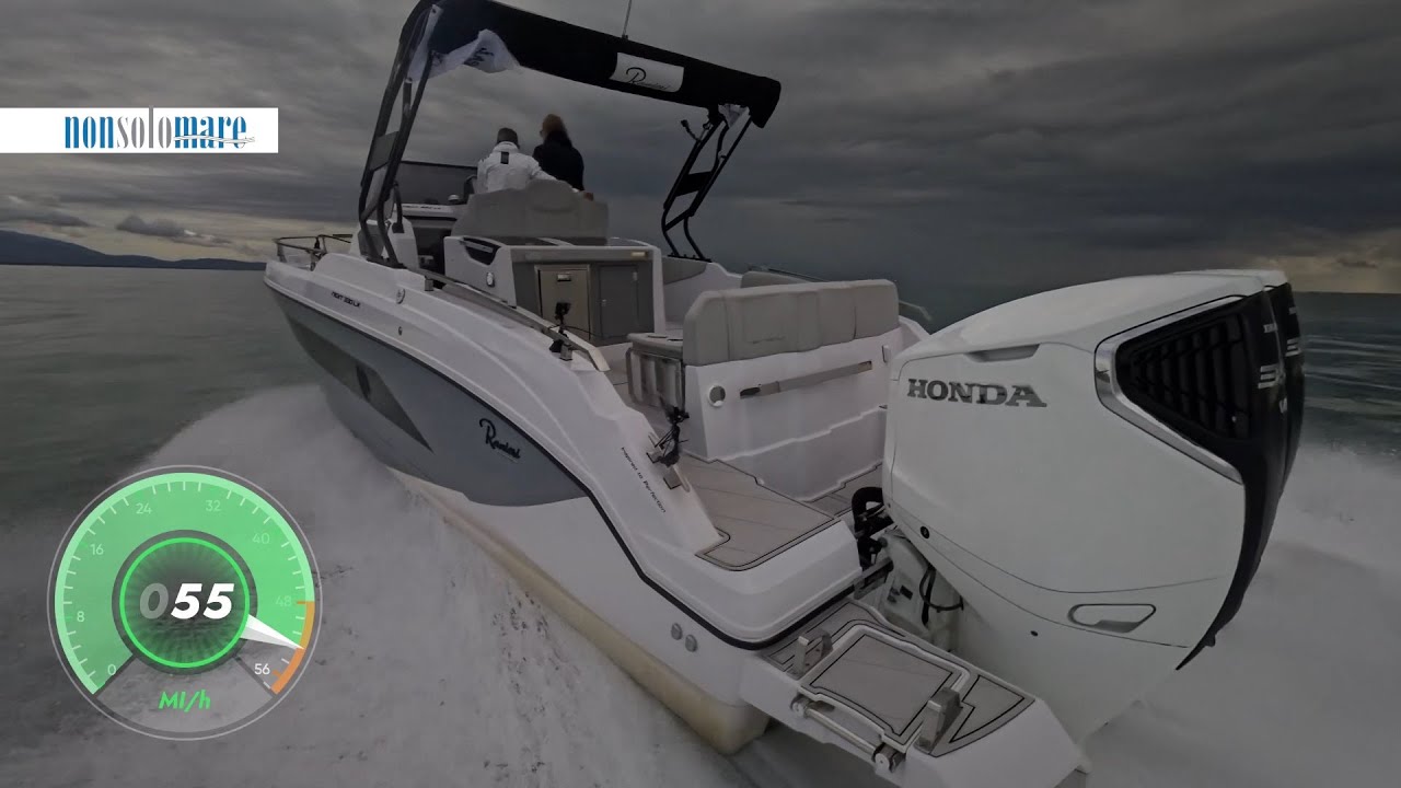 NEXT 330 LX by Ranieri International prova in mare con i nuovi Honda 350 V8
