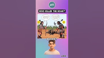 Who killed the boar? #riddles #quiz #riddleoftheday #brainteaser #logicpuzzles