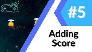 PixelPAD Tutorial: Space Shooter #5 - Randomness and Score screenshot 3