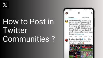 How to Post in Twitter Communities ?
