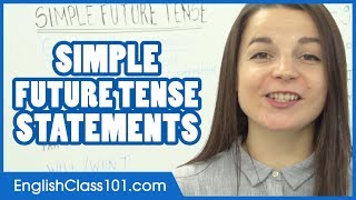 Simple Future Tense - WILL / GOING TO / BE ING - Learn English Grammar