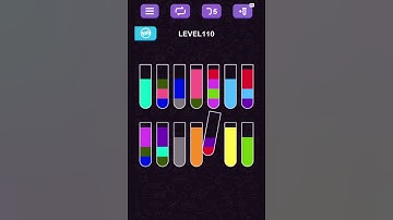 Water Sort Puzzle level 110