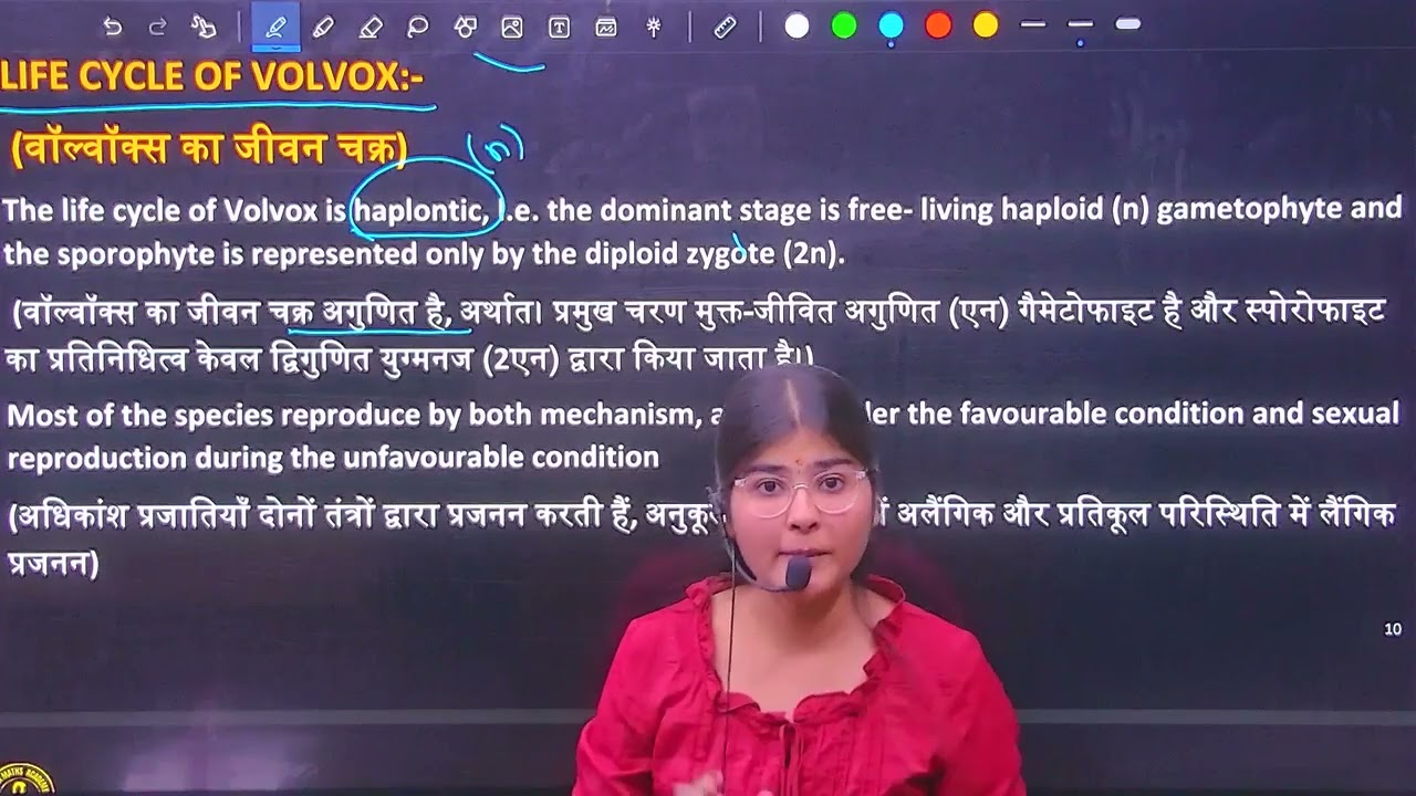 BOTANY ||   Volvox Algae  || || B.Sc Sem.-01