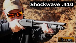 Mossberg 590 Shockwave Shotgun in .410 : Self Defense or Range Toy?