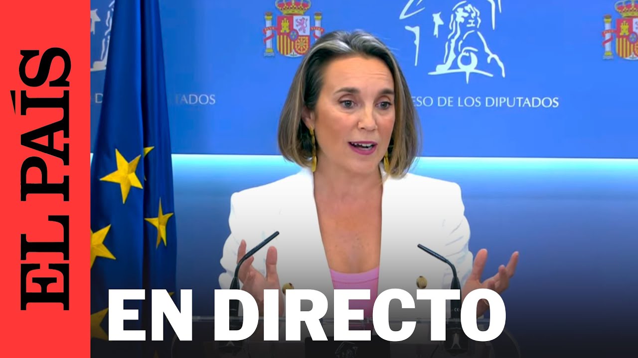 DIRECTO | Rueda de prensa de Cuca Gamarra desde el Congreso | EL PAÍS ...
