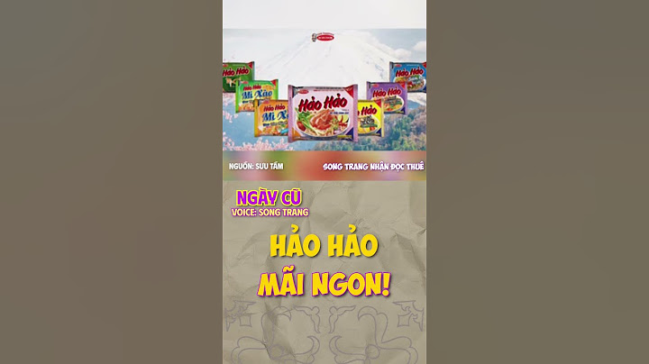 Mì hảo hảo màu nào được yêu thích nhất | Top Trending  #ngaycu