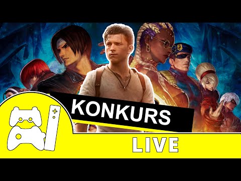 GnM Live #740 - KONKURS!; KING OF FIGHTERS XV;  FILM UNCHARTED - CZY WARTO OBEJRZEĆ?