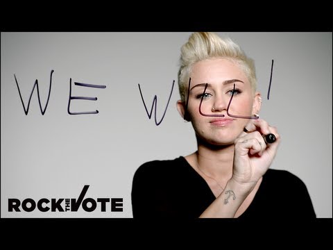 Rock the Vote #WeWill Video