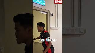 pemasangan access door dan juga wiring soket di Setapak