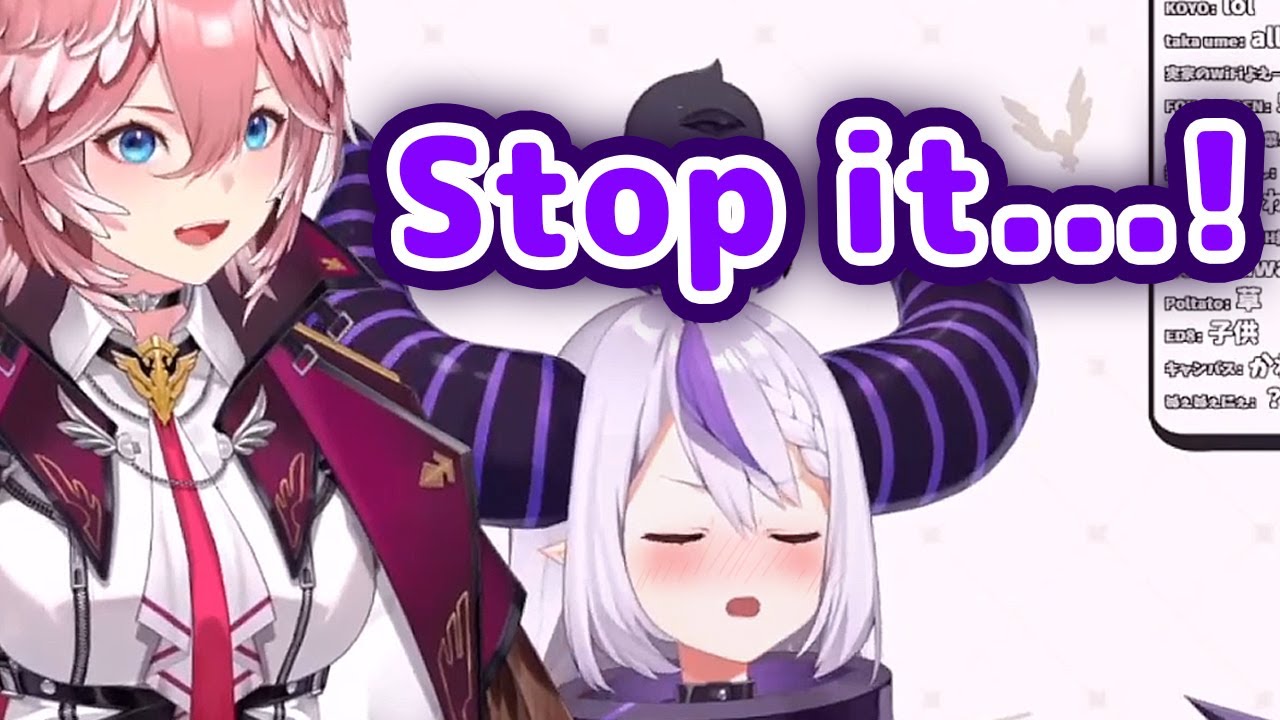 Lui Makes Laplus Blush in Adorable TeTe Moment 【ENG Sub/Hololive】