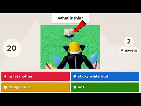 blox fruit quiz - Test