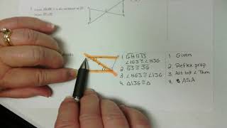 Geometry - Triangles - Proofs with CPCTC