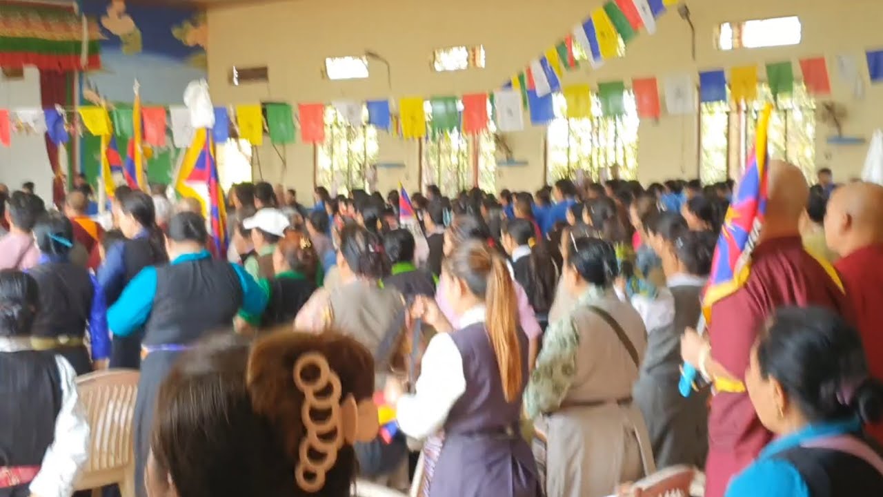 The 66th Tibetan National Uprising day observed in Doeguling, Mundgod|| 