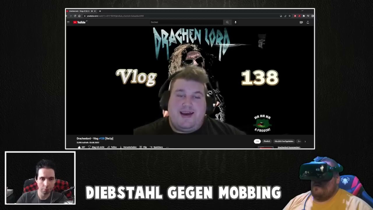 Drachenlord Kommentiert - Rainer lädt hoch trotz Upload Sperre (Reup) 