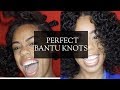 HOW TO GET PERFECT BANTU KNOTS | LYRICMARVA