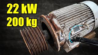 Ile miedzi jest w silniku 22 kW? Rozkręcać czy sprzedać w całości?