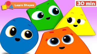 Shapes School | Educational videos for Babies | Learn Shapes for kids | Circle + | First University