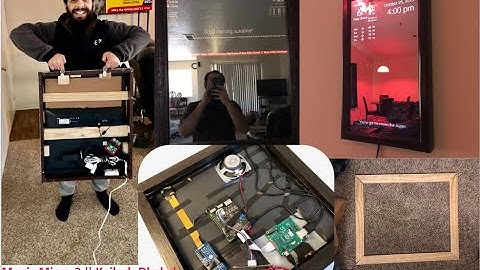 Magic Mirror2 From the Scratch (software and Hardware)