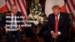 What Are The Responses To Trump Backing A Unified Ireland?
