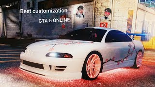 GTA 5 - Best Vehicle Customization -Maitsubu Penumbra FF (Mitsibushi Eclipse)