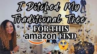 I Ditched My Christmas Tree for THIS Amazon Find | Gold Wrought Iron Tree Reveal
