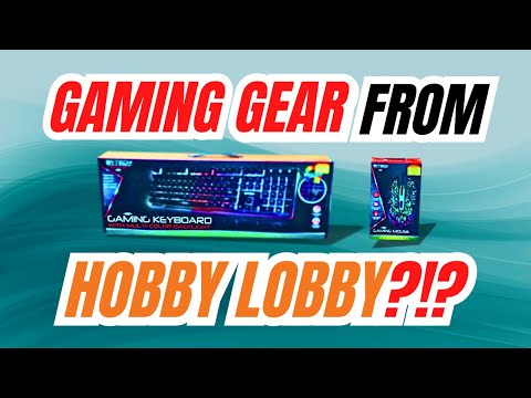 Gaming Setup Gear From Hobby Lobby Here S What I Found 